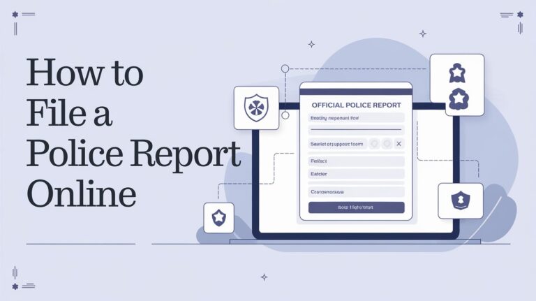 How to File a Police Report Online: Quick & Easy Guide