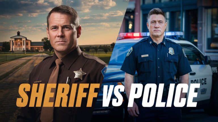 Sheriff vs Police:Key Differences in Law Enforcement Roles