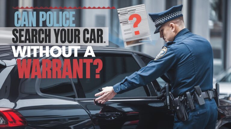 Can Police Search Your Car Without a Warrant? complete guide