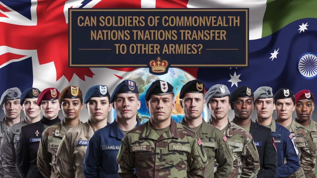 can soldiers of commonwealth nations transfer to other armies