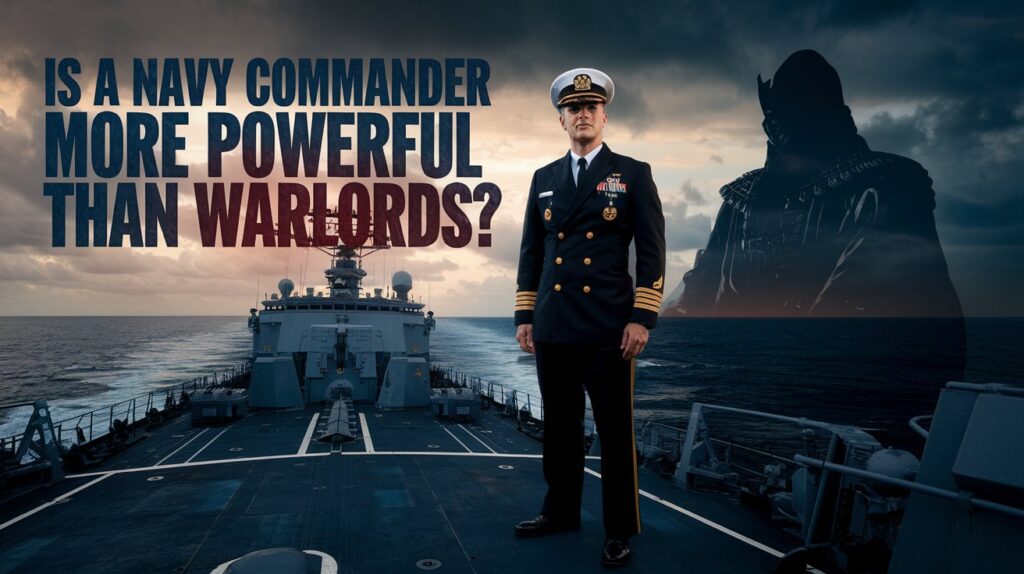 is a navy commander more powerful than warlords