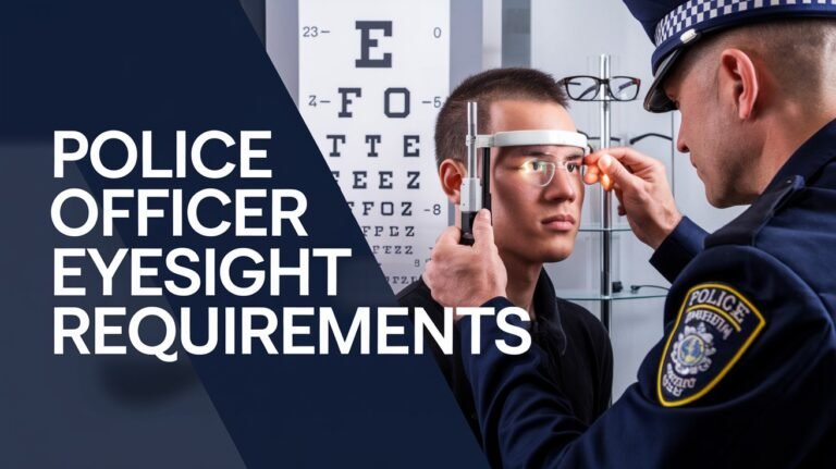 Police Officer Eyesight Requirements: Standards You Need