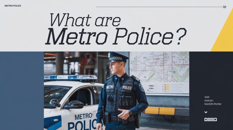 What Are Metro Police? Functions, Powers & Responsibilities