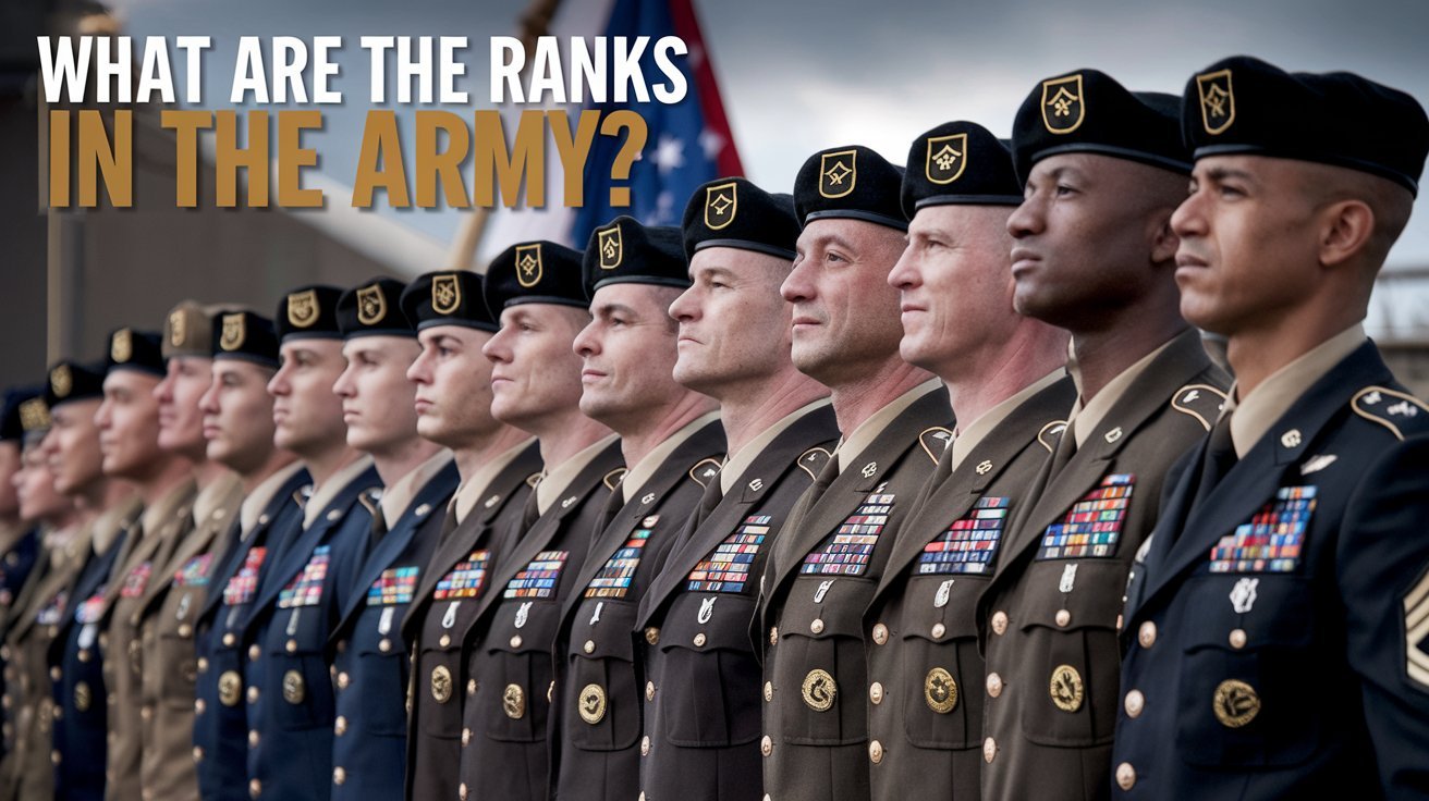 what are the ranks in the army