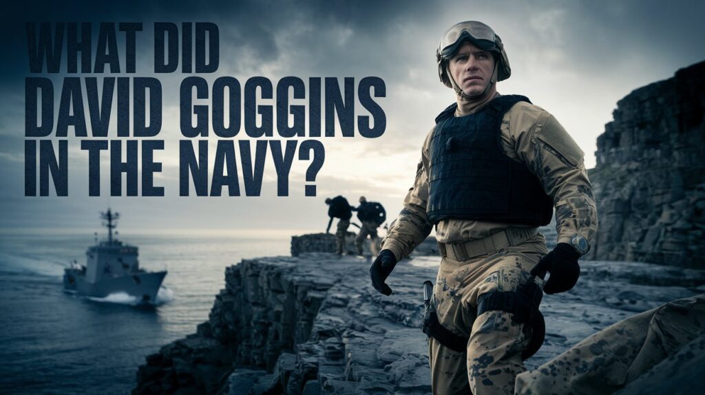 what did david goggins do in the navy