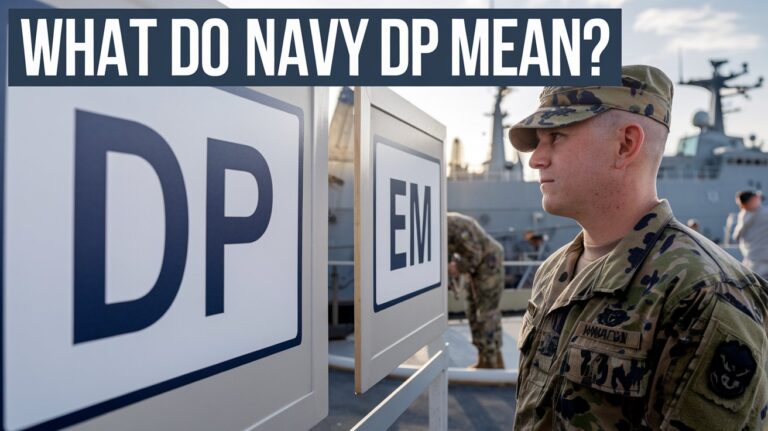 What Do Navy DP Mean? Decoding Military Terminology Quickly