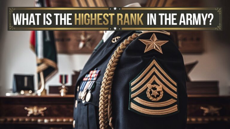 What Is the Highest Rank in the Army?Ultimate Military Rank Explained.