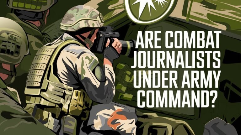 Are Combat Journalists Under Army Command? Ultimate guide