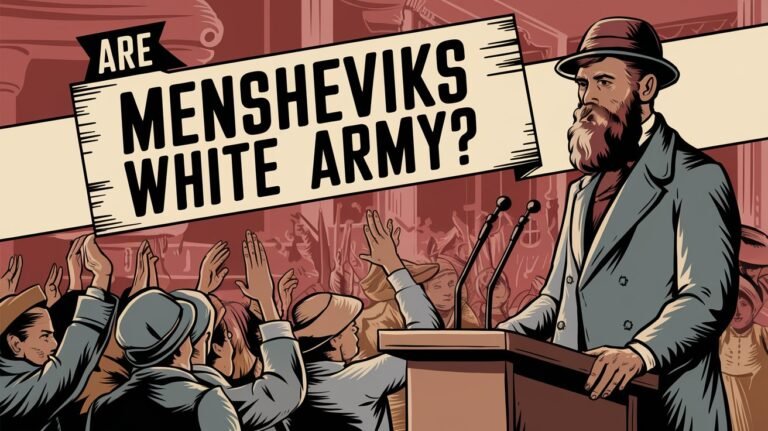 Are Mensheviks White Army: Facts Uncovered