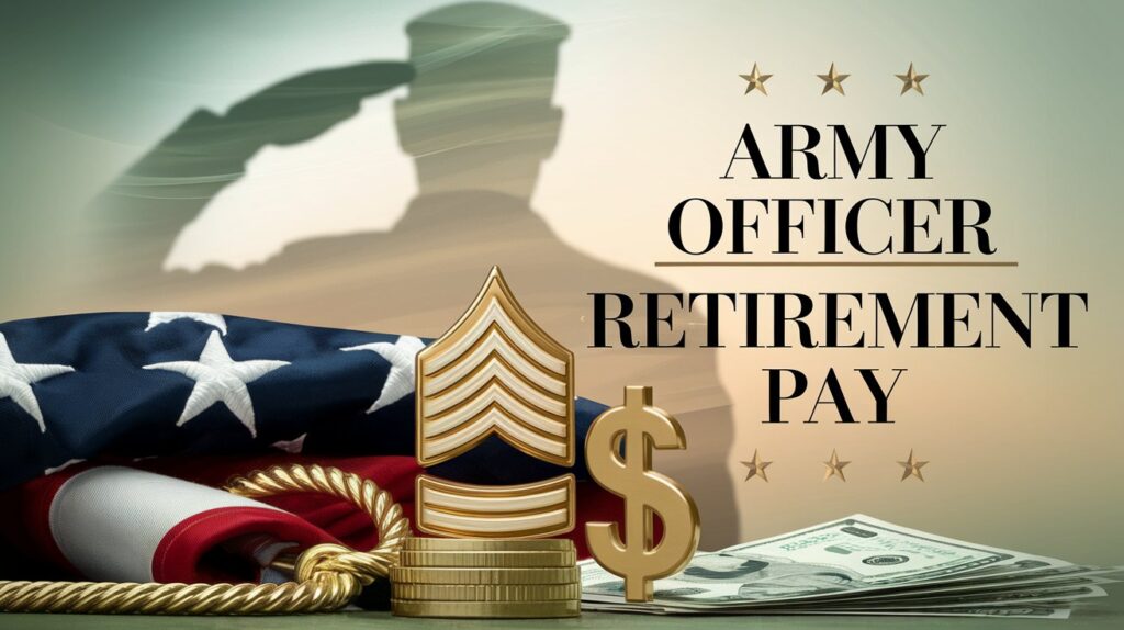 army officer retirement pay