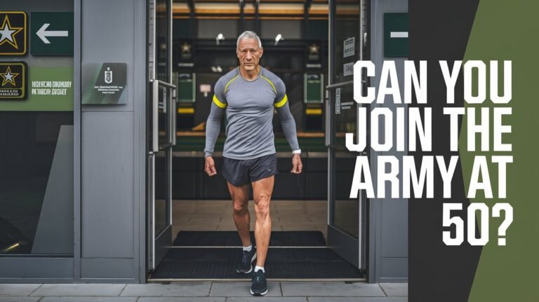 Can You Join The Army At 50? Age Limits and Requirements