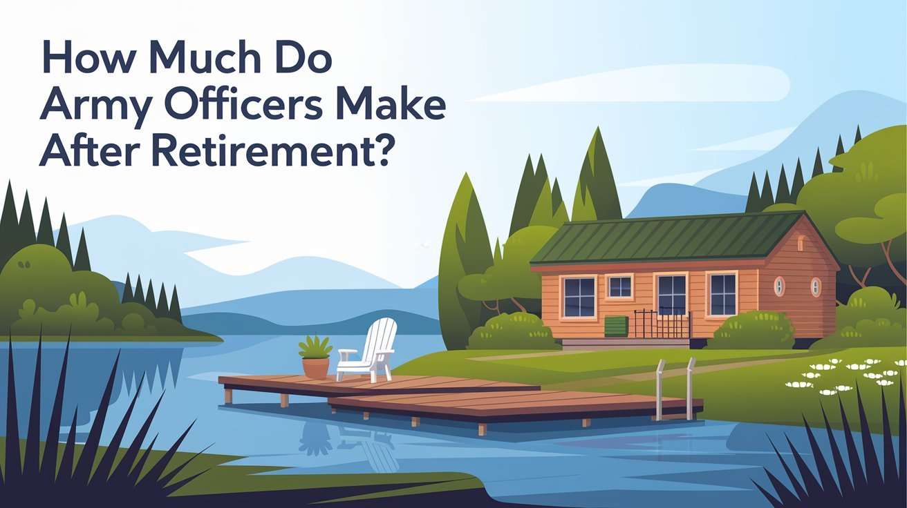 how much do army officers make after retirement 1