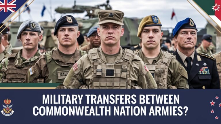 Military Transfers Between Commonwealth Nation Armies?