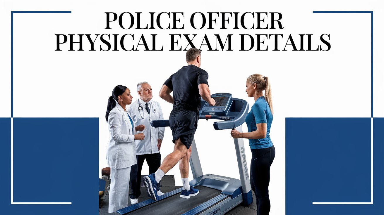 police officer physical exam details