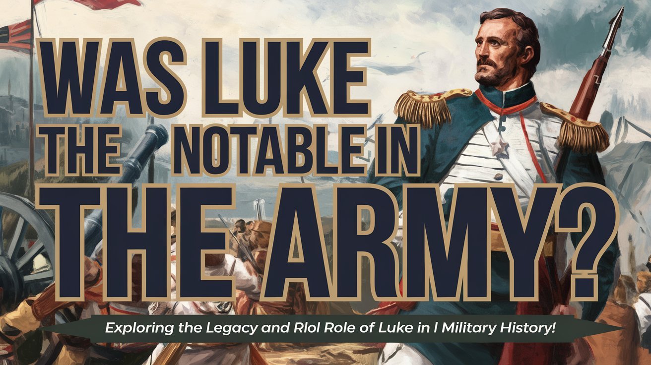 was luke the notable in the army 1