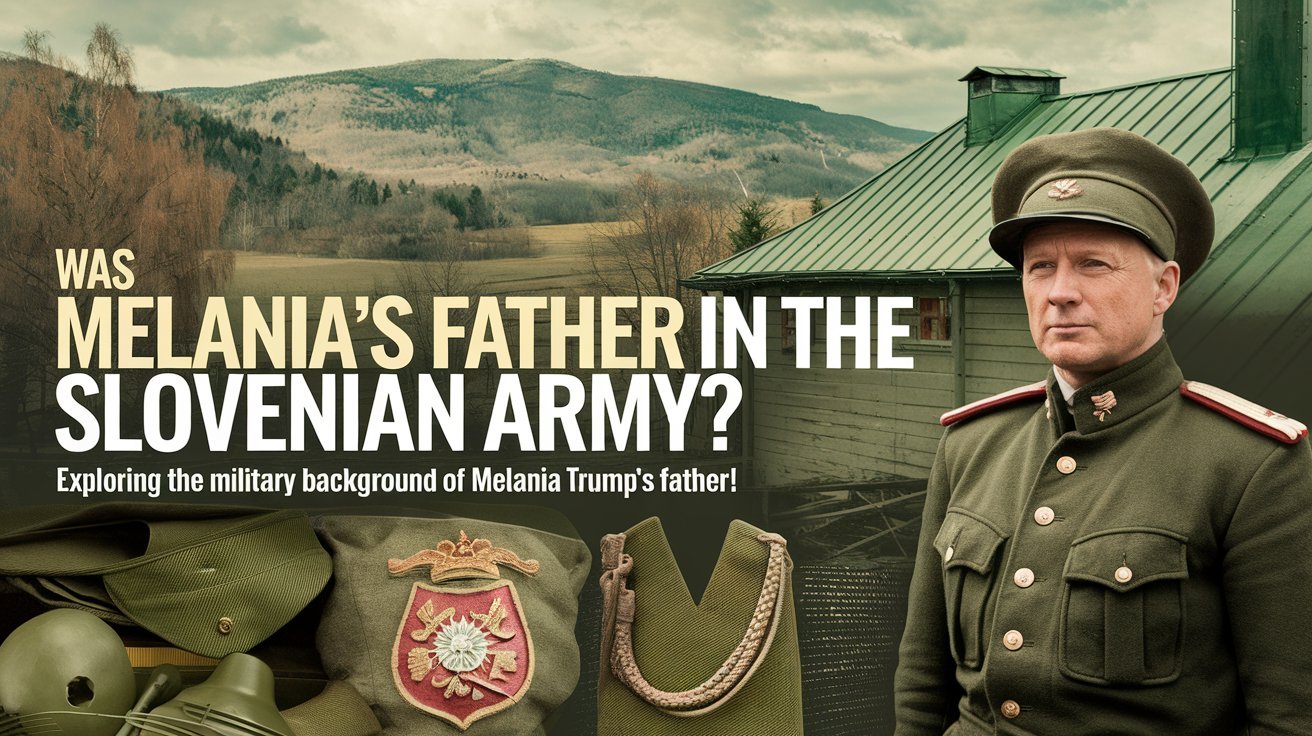 was melanias father in the slovenian army 1