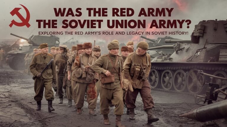 Was The Red Army The Soviet Union Army?