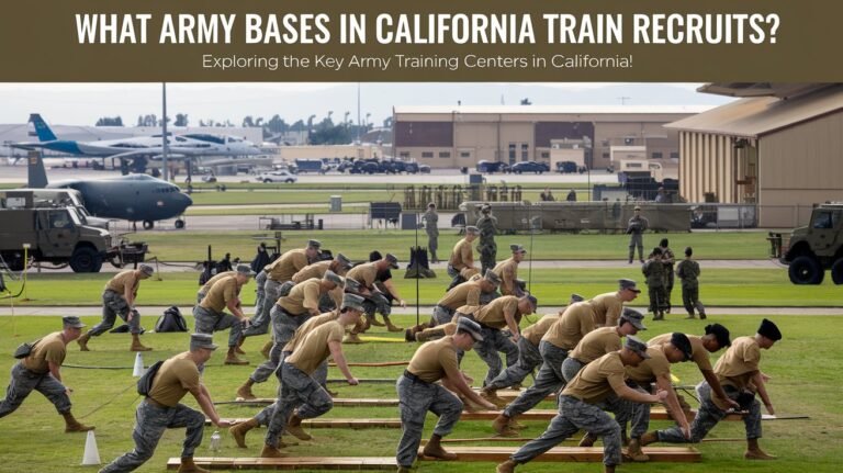 What Army Basis In California Train Recuites? Locations