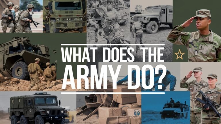 What Does The Army Do: Roles, Responsibilities & Operations