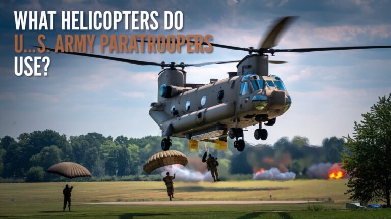 What Helicopters Us Army Paratroopers: Types and Their Uses