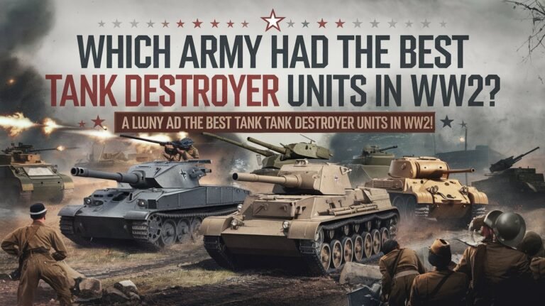 Which Army Had The Best Tank Destroyer Units Ww2?