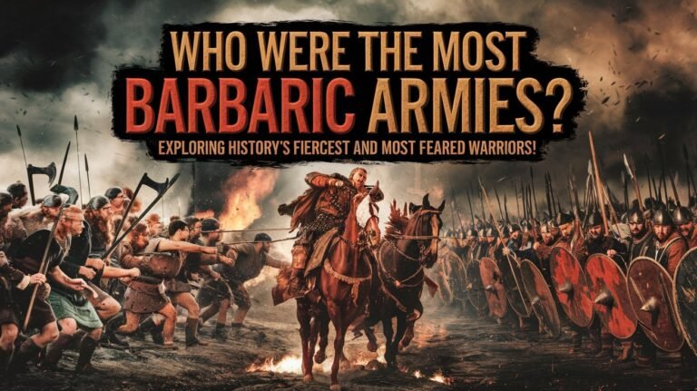 Who Were The Most Barbaric Armies? Ruthless Tactics and Conquests