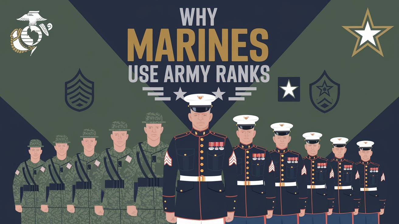 why marines use army ranks