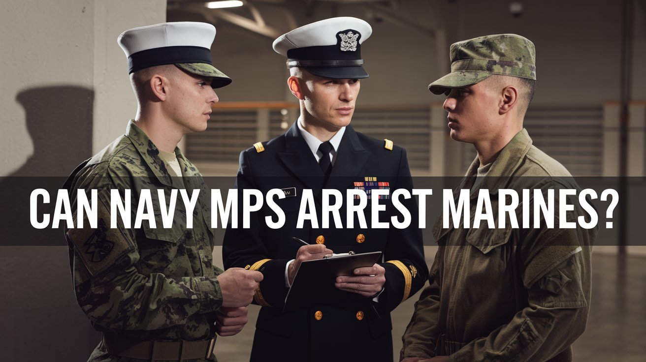 can navy mps arrest marines