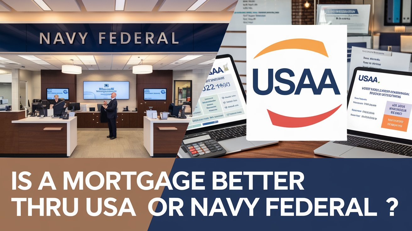 is a mortgage better thru usaa or navy federal