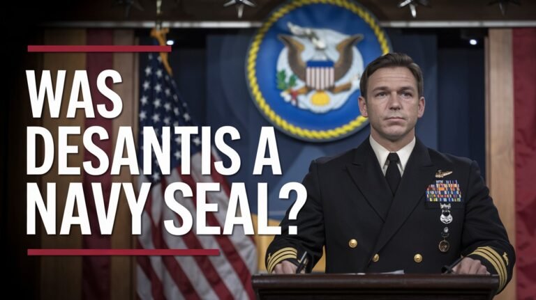 Was Desantis A Navy Seal? His Military Background