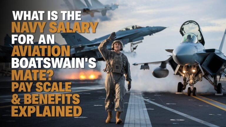 What Is Navy Salary For An Aviation Boatswain Mate? Pay and Benefits