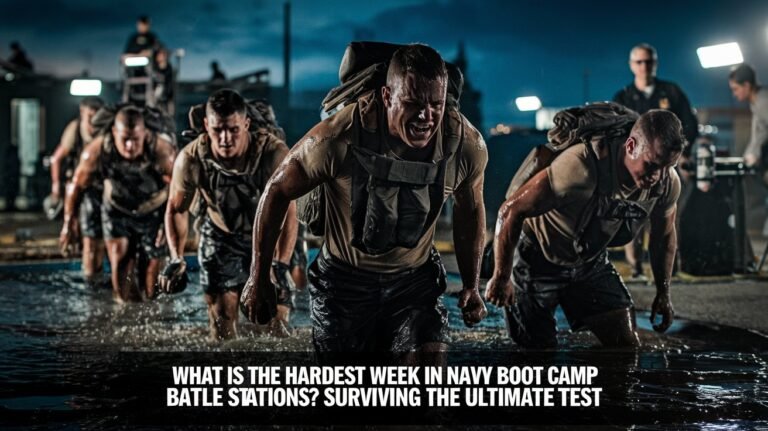 What Is The Hardest Week In Navy Boot Camp? Challenges and Training