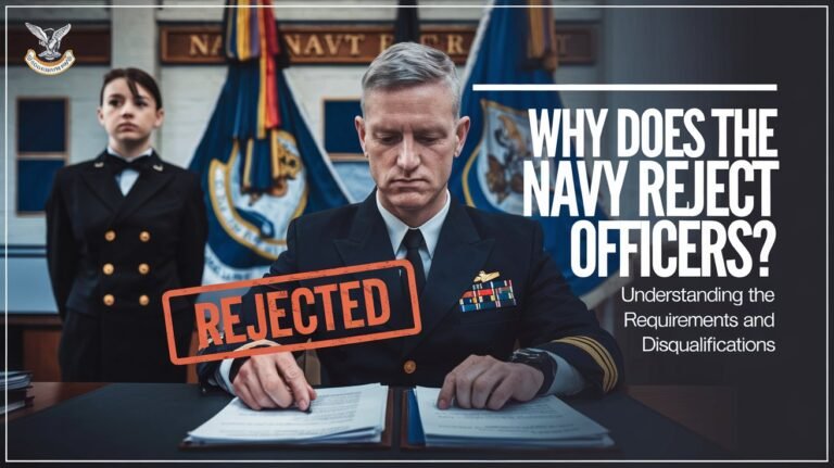 Why Does The Navy Reject Navy Officers? Eligibility and Issues